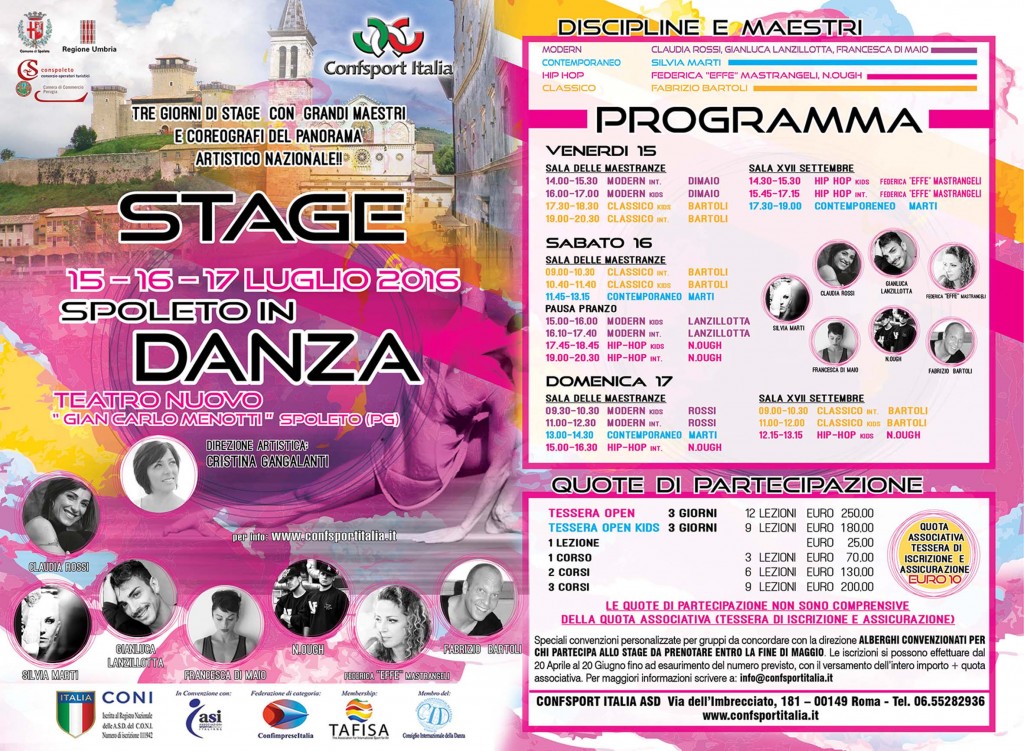 Stage Danza Spoleto