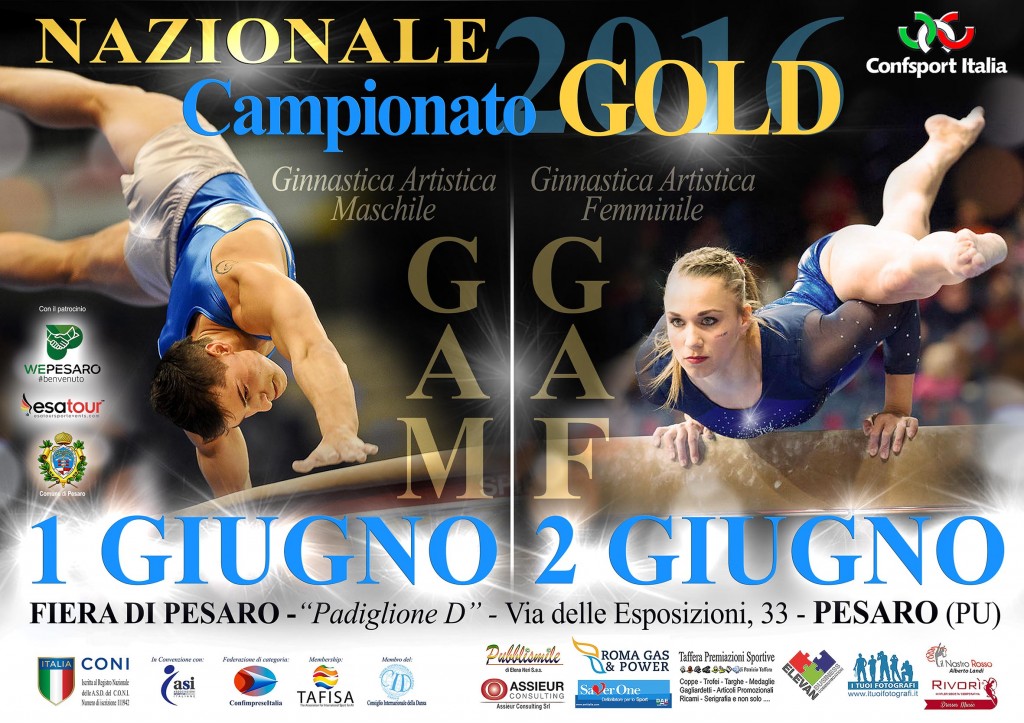 NAZIONALE GOLD GAM-GAF_GIUGNO2016