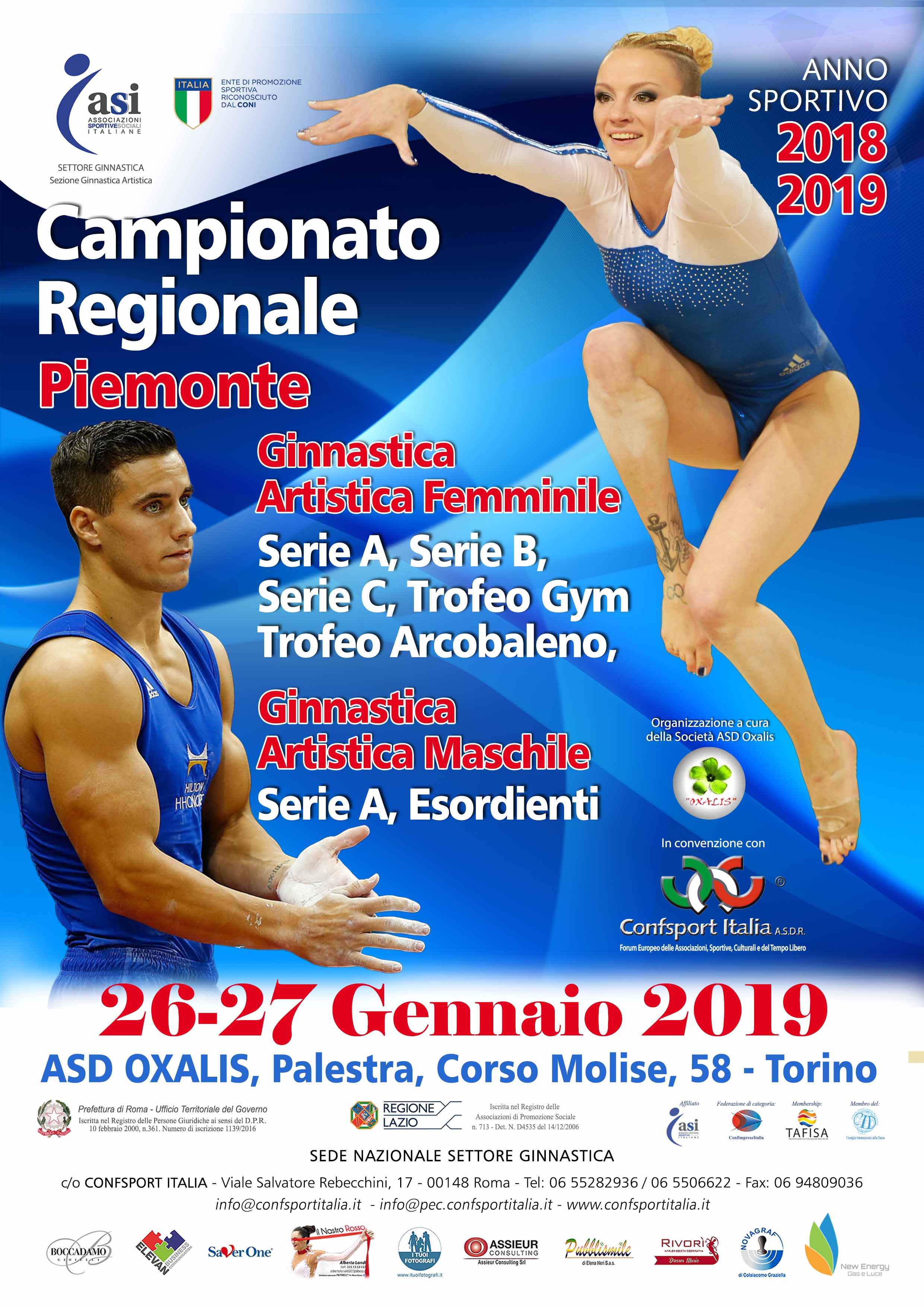 Ginnastica Artistica Femminile Confsport Italia